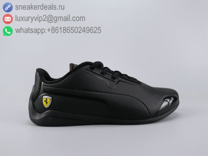 Puma Cali Bold Wns Ferrari Limit Men Low Shoes All Black Size 40-44